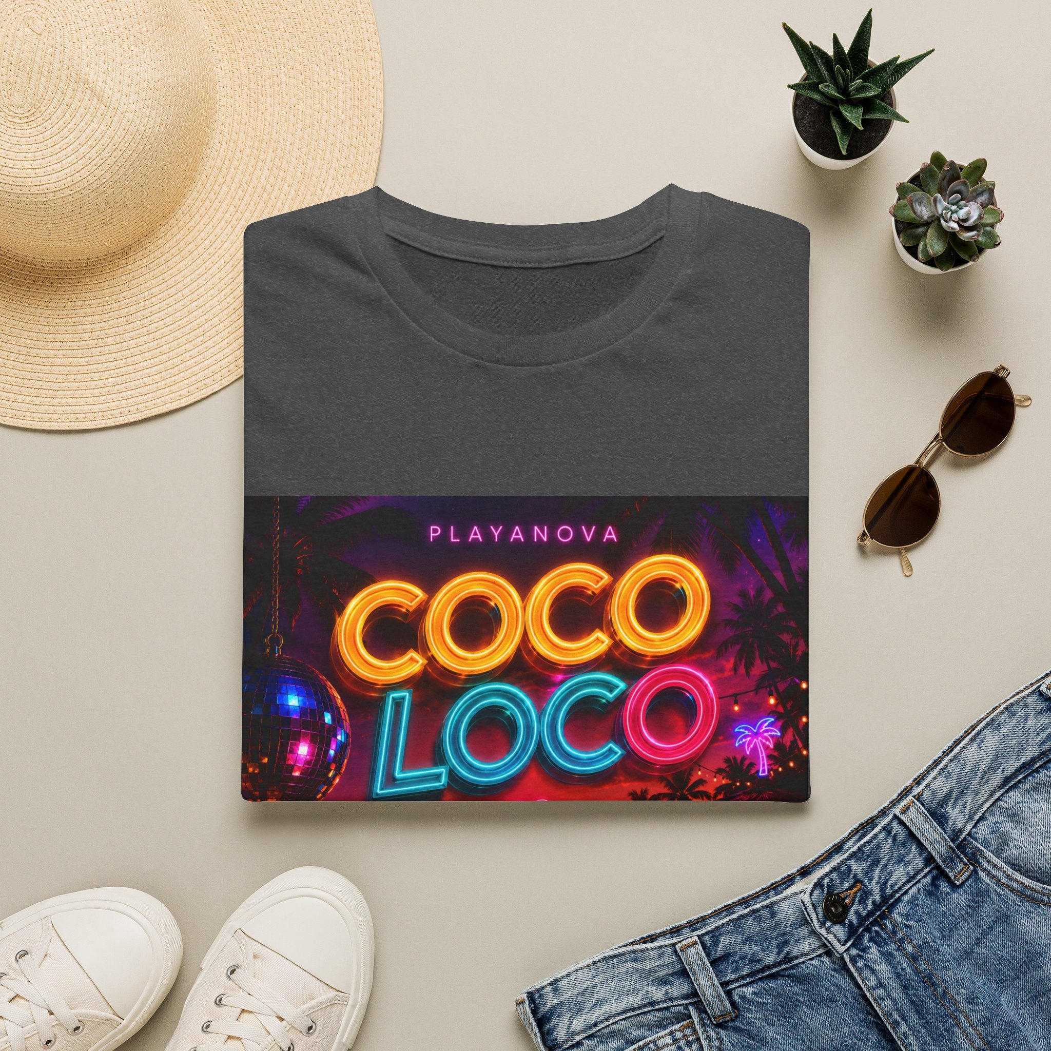 Coco Loco Neon Graphic Tee