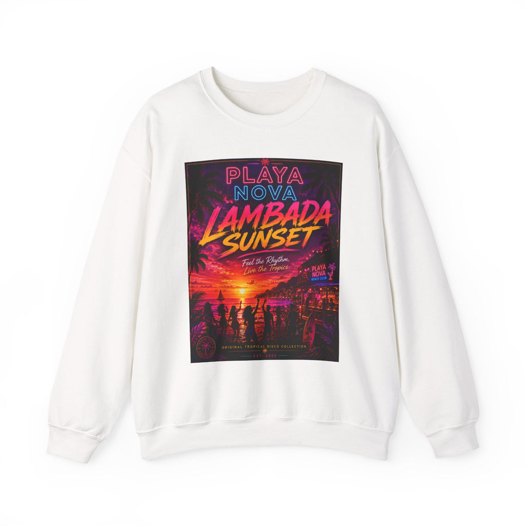 Sweatshirt — Playa Nova Lambada Sunset Graphic Crewneck