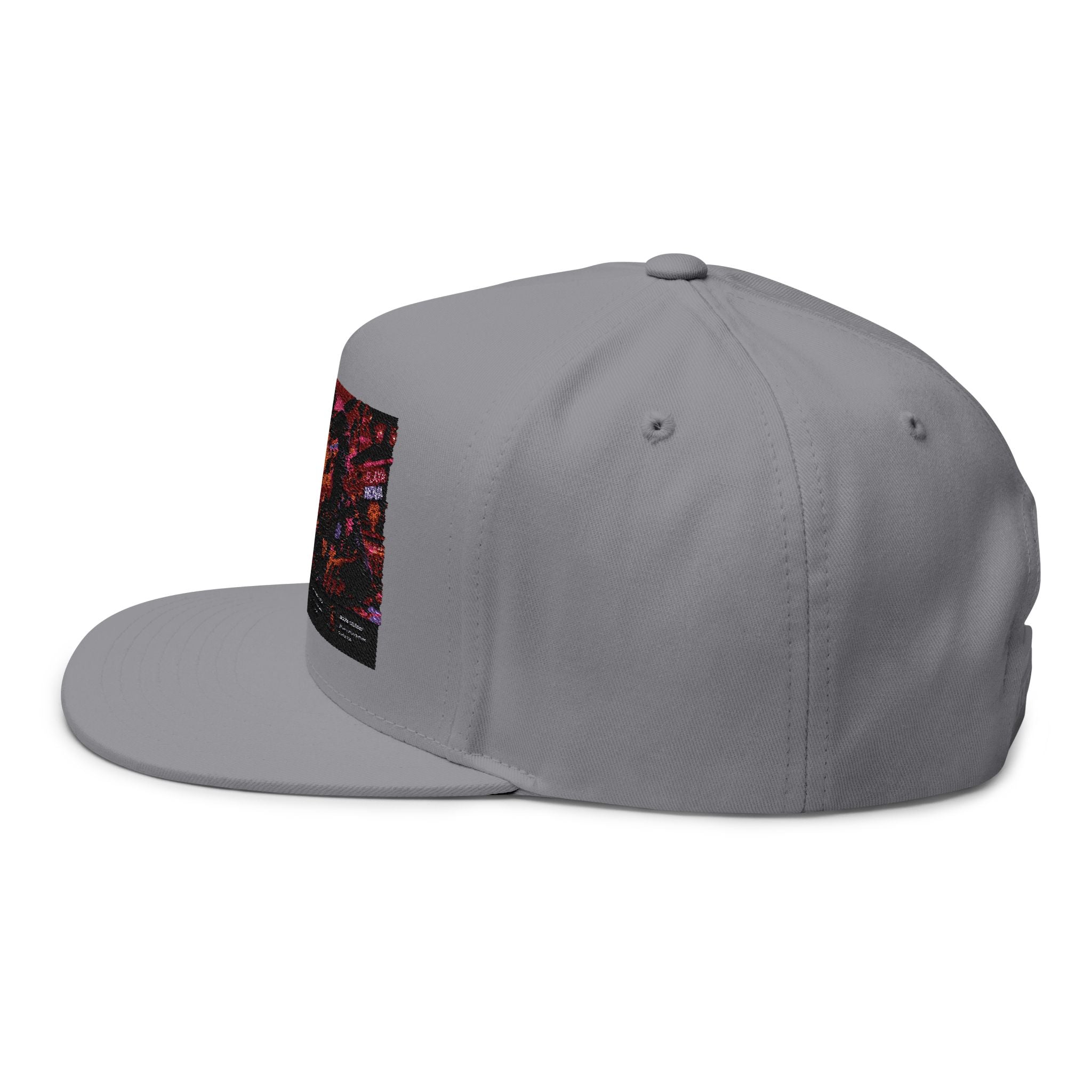 Flat Bill Cap (Embroidery)