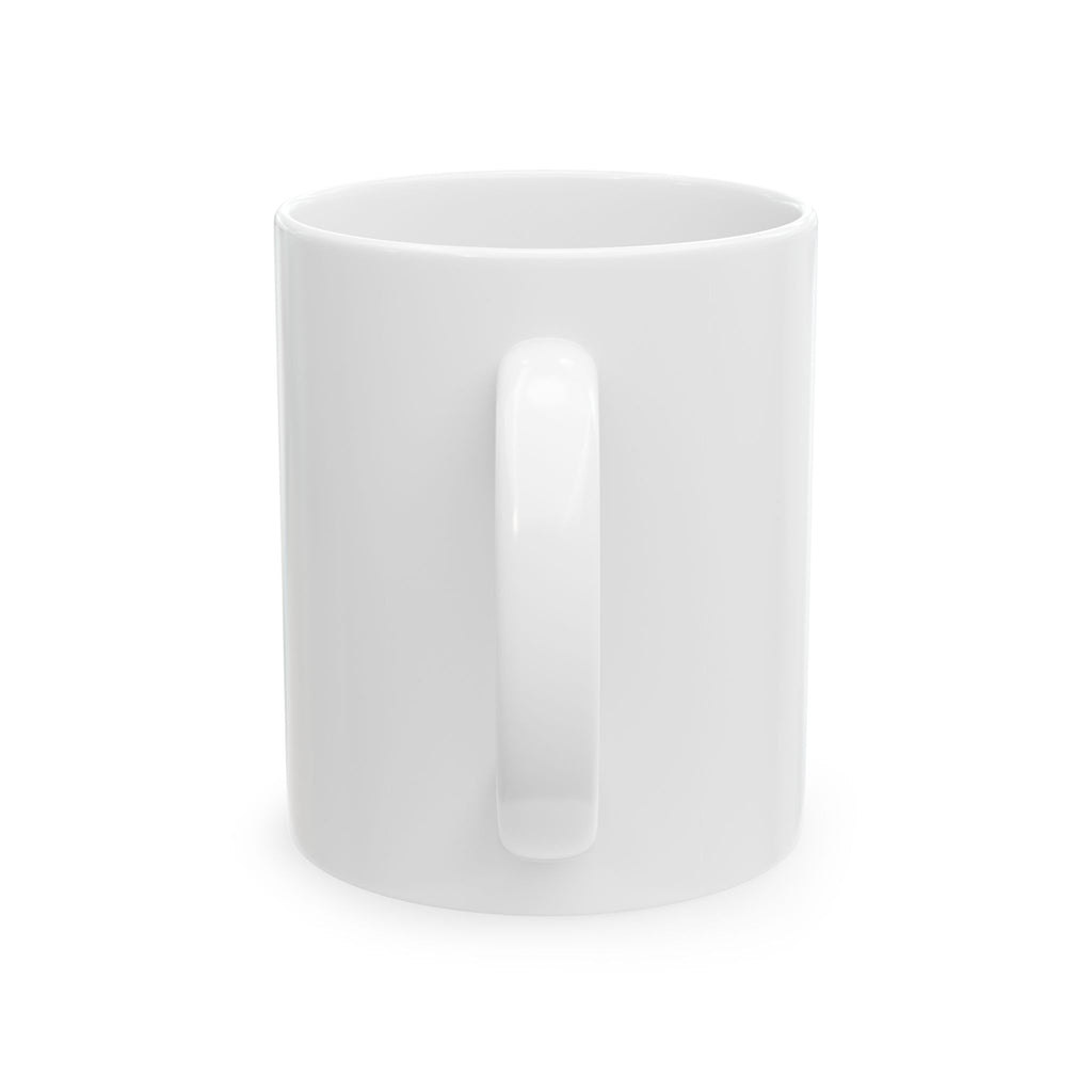 Monkey Bass Ceramic Mug — Neon Disco DJ Ape Coffee Cup (11oz & 15oz)