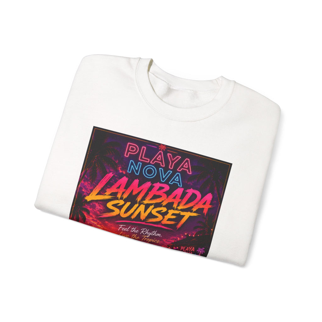 Sweatshirt — Playa Nova Lambada Sunset Graphic Crewneck