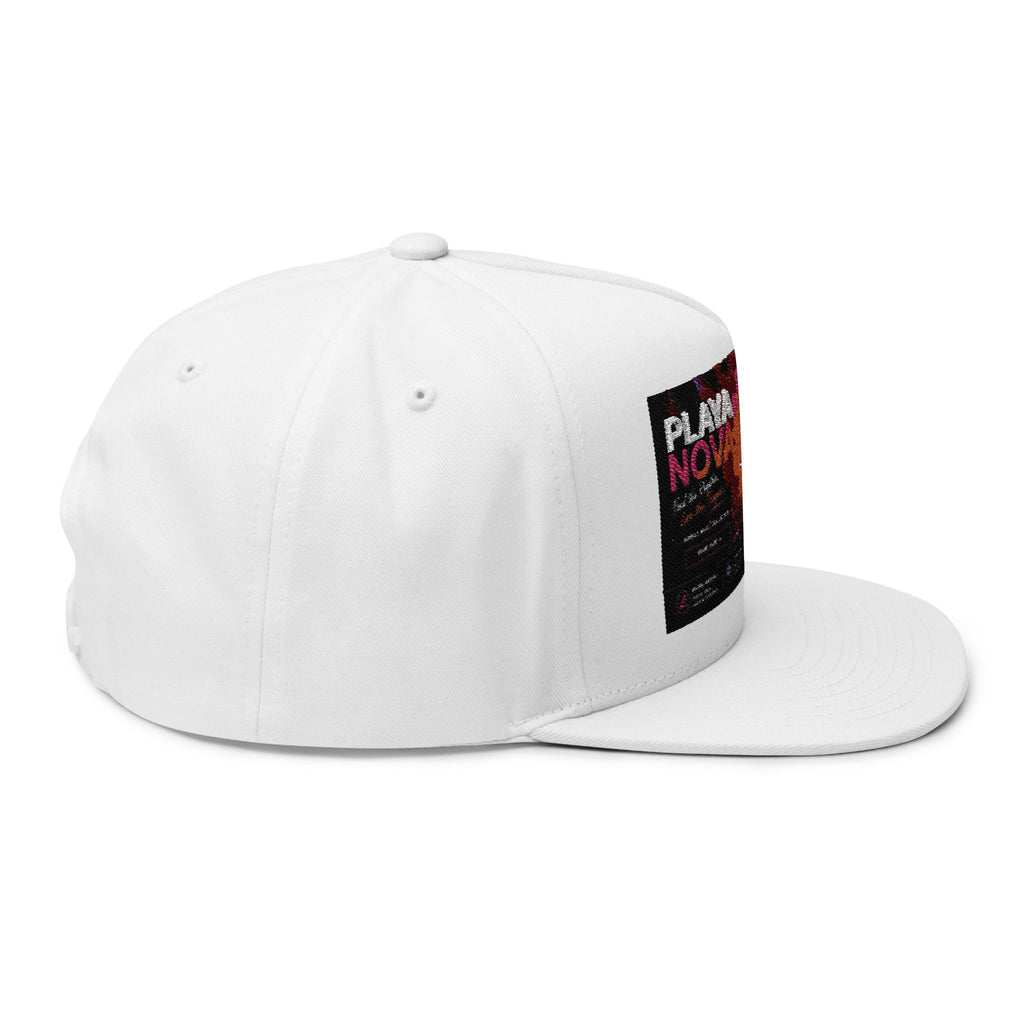 Flat Bill Cap (Embroidery)