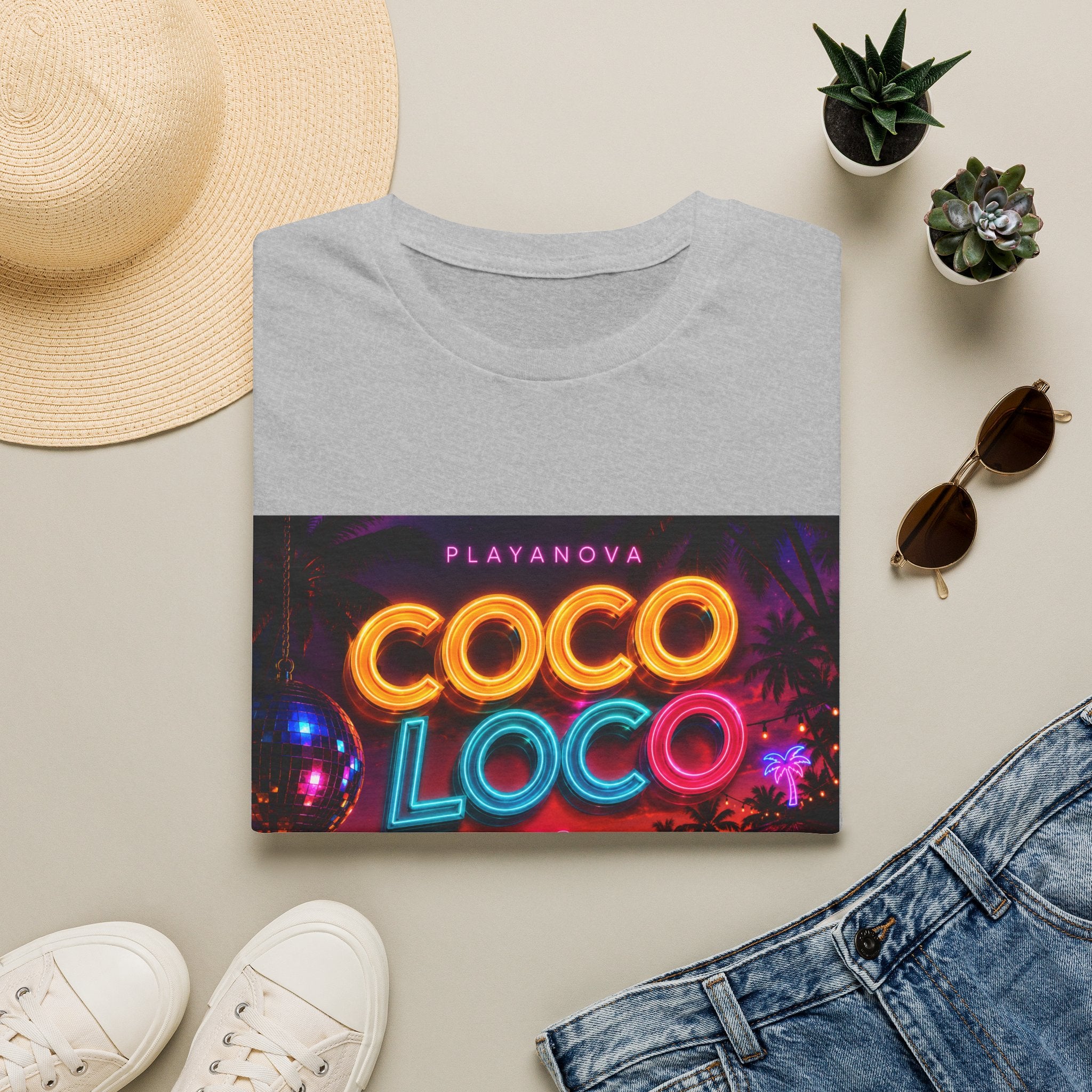 Coco Loco Neon Graphic Tee