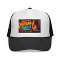 Havana Baila Trucker Cap — Retro Latin Dance Party Mesh Hat