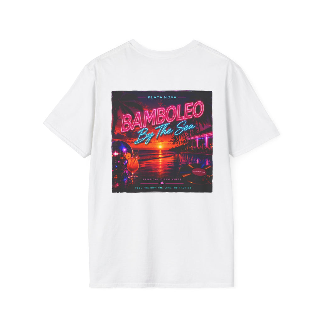 Playa Nova T-Shirt — Tropical Palm Logo Tee