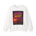 Rhythm Is Magic Sweatshirt — Retro Beach Sunset Crewneck