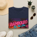 Bamboleo By The Sea T-Shirt — Retro Neon Tropical Tee