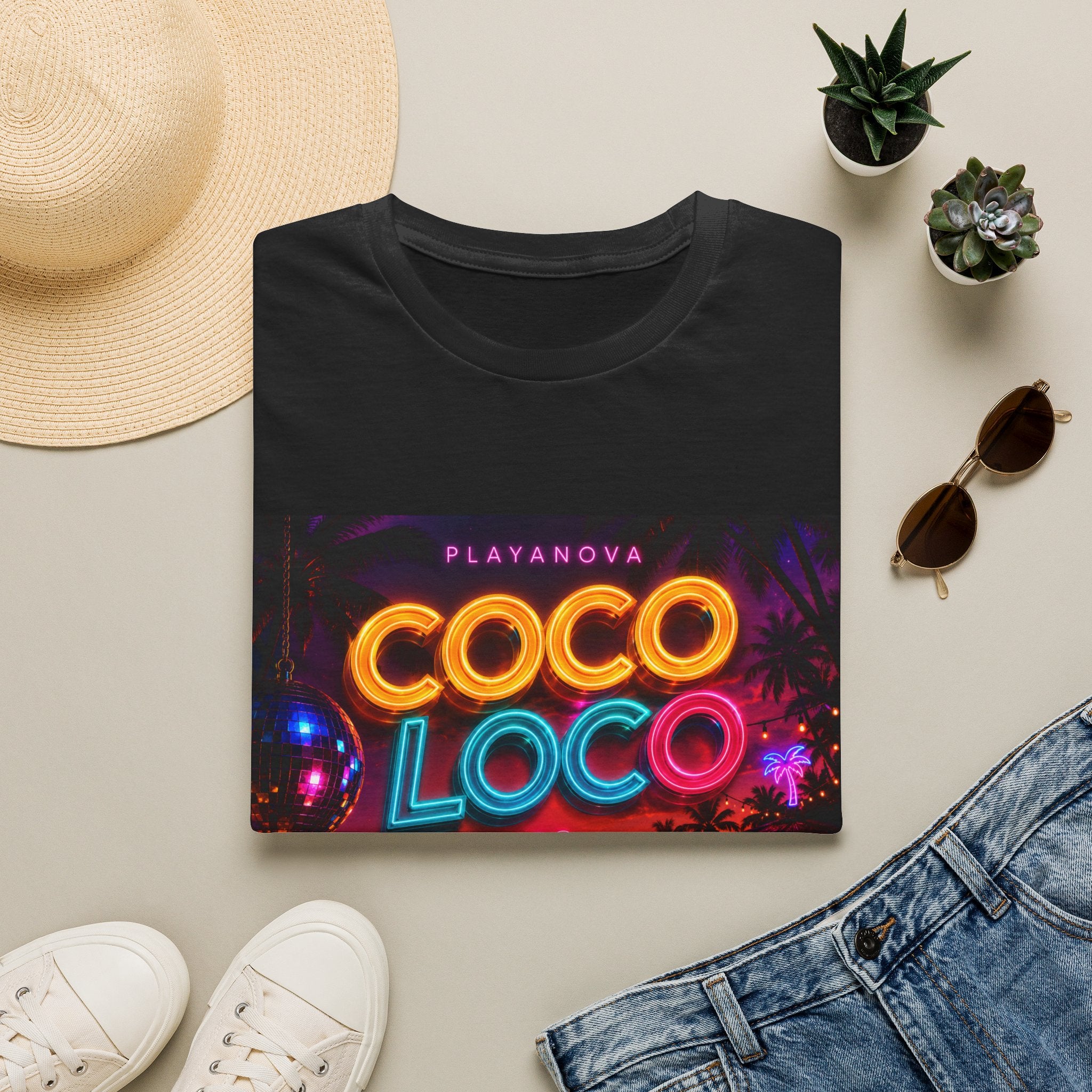 Coco Loco Neon Graphic Tee